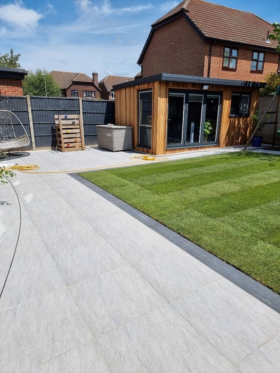 Landscaped garden in Locks Heath